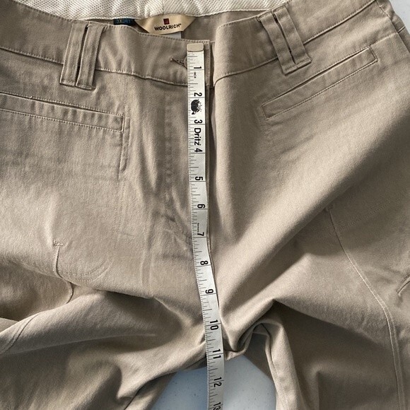 Woolrich Straight Leg Khakis High Rise Hiking Pants 3XDry Stretchy Mesh Cotton - Picture 12 of 14
